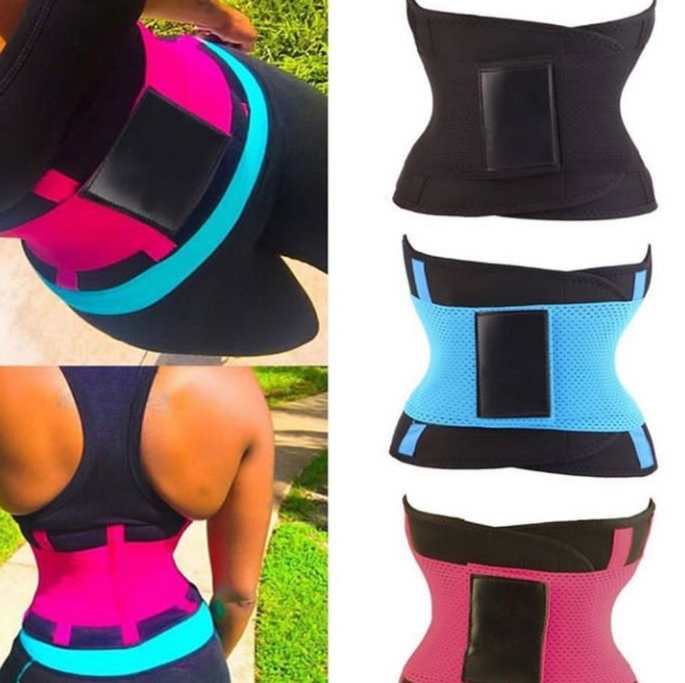 Blue Workout Waist Trainer